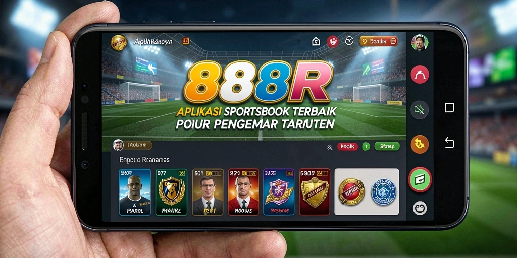 Gambaran gameplay mendebarkan dari 888R Sportsbook.