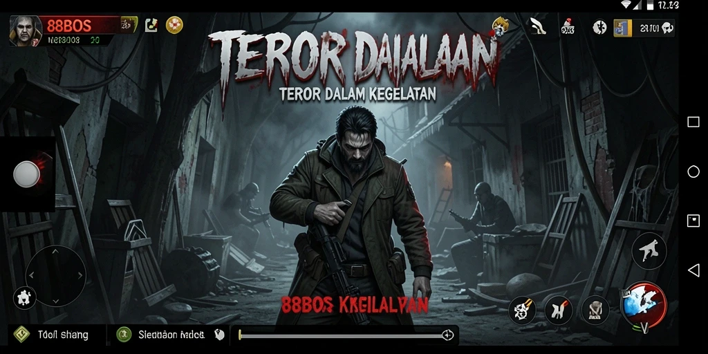 Gameplay menegangkan dan menakutkan di 88BOS.