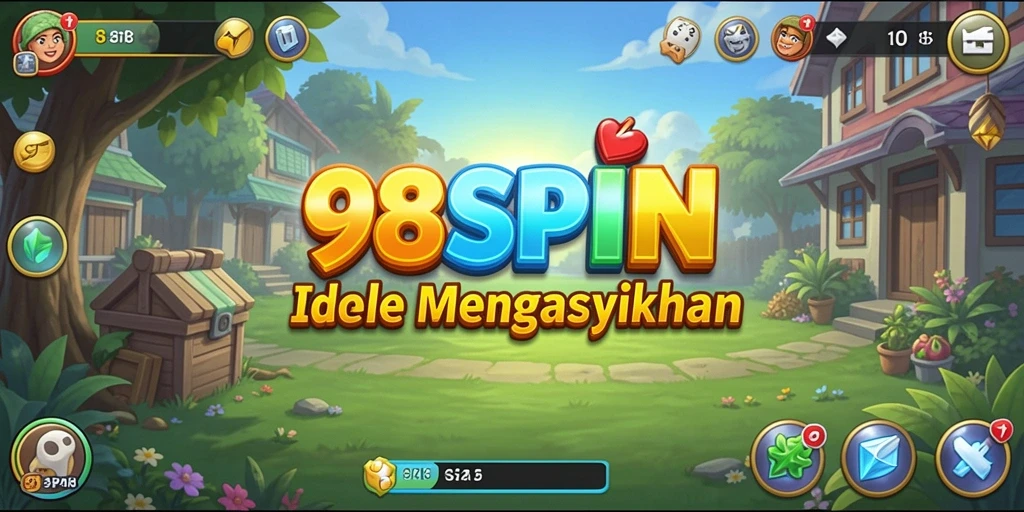 Screenshot gameplay 98SPIN menampilkan elemen Idle yang mengasyikkan.