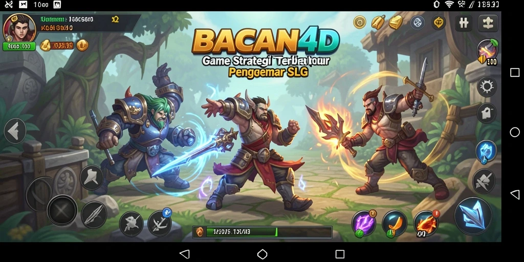 Tampilan gameplay BACAN4D yang menarik dan dinamis.