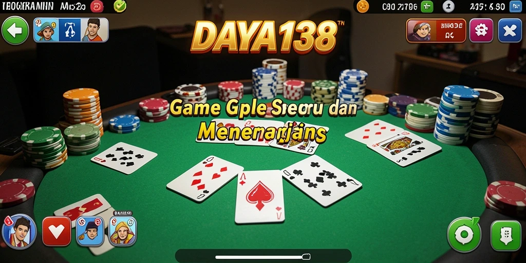 Tampilan gameplay seru dan interaktif di DAYA138.