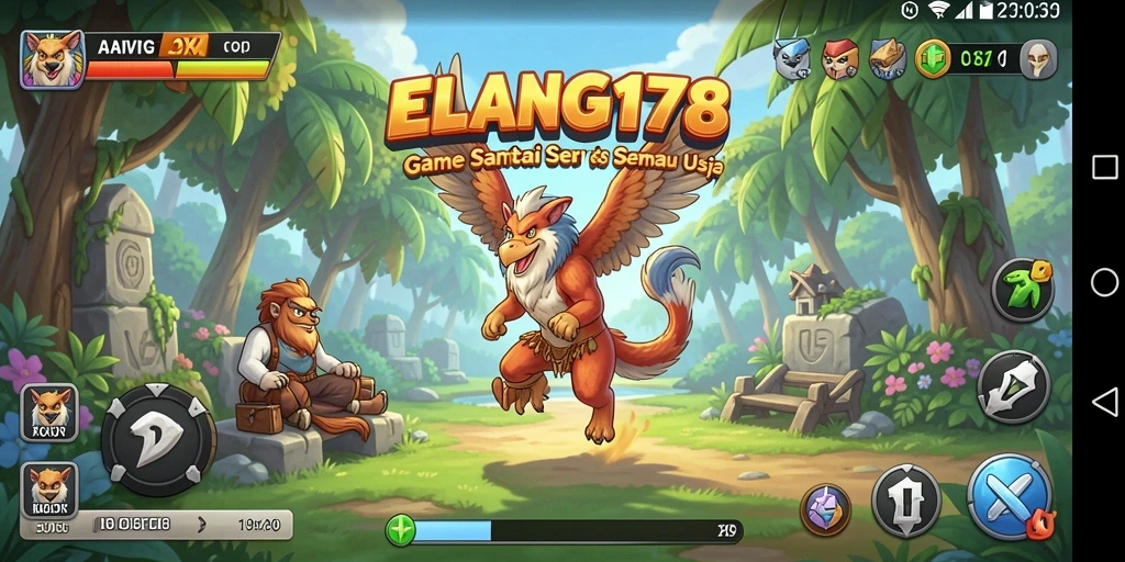 Tampilan gameplay ELANG178 yang seru dan menantang.