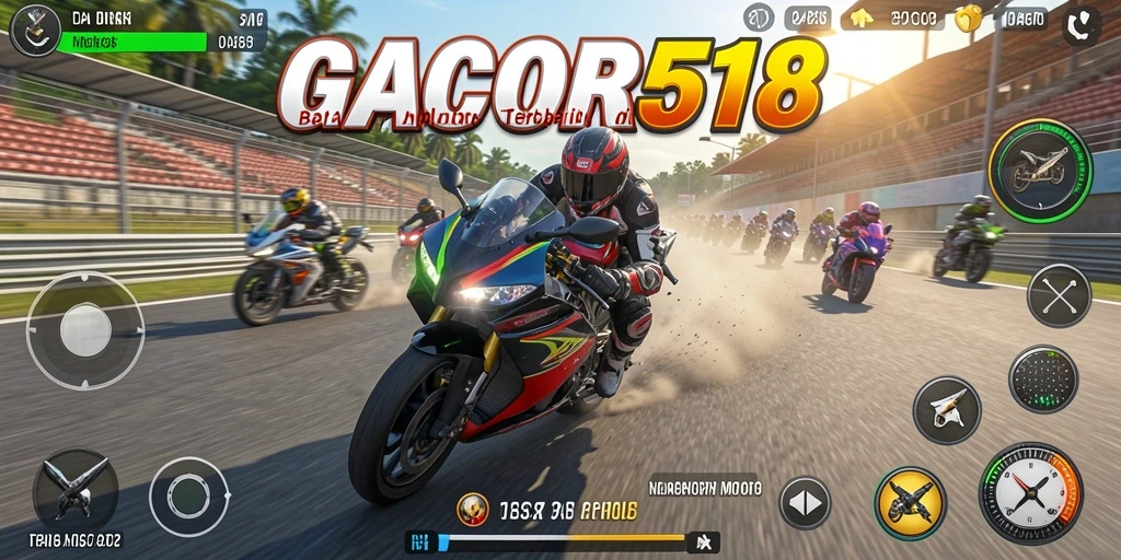 Gameplay seru dalam GACOR518 yang penuh adrenalin dan kecepatan.