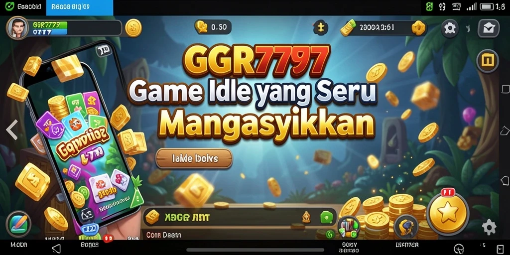 Tampilan gameplay GGR7777 menampilkan aksi Idle yang seru dan menghibur.