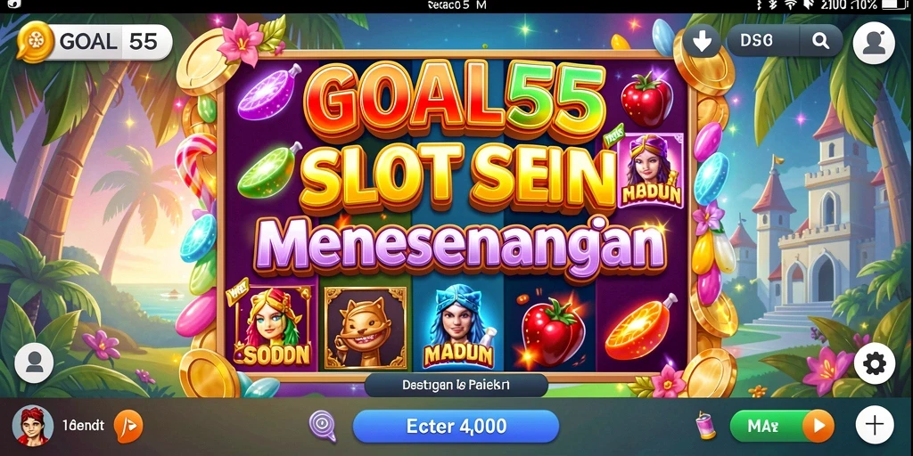 Tampilan main GOAL55 yang memukau dan seru.
