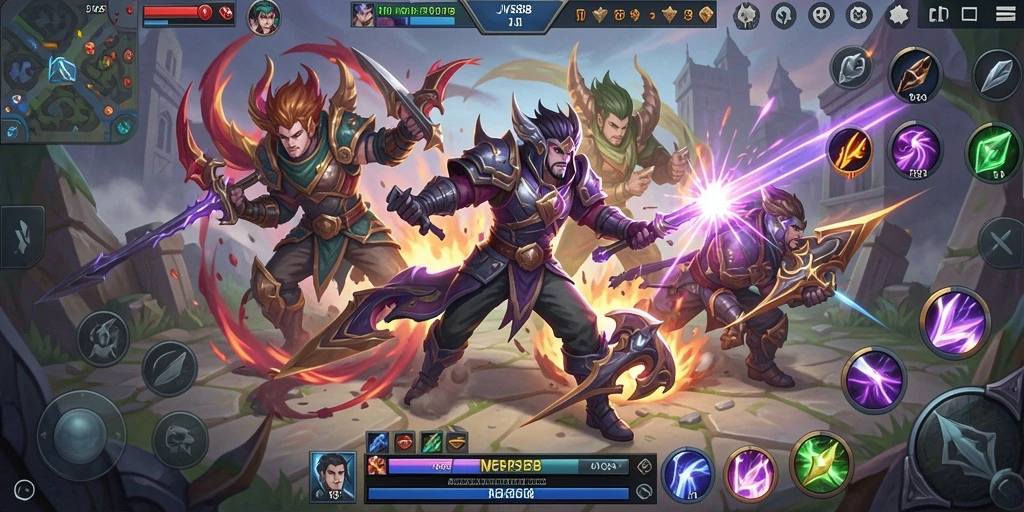 Tampilan aksi seru dalam gameplay JVS88 yang mendebarkan.