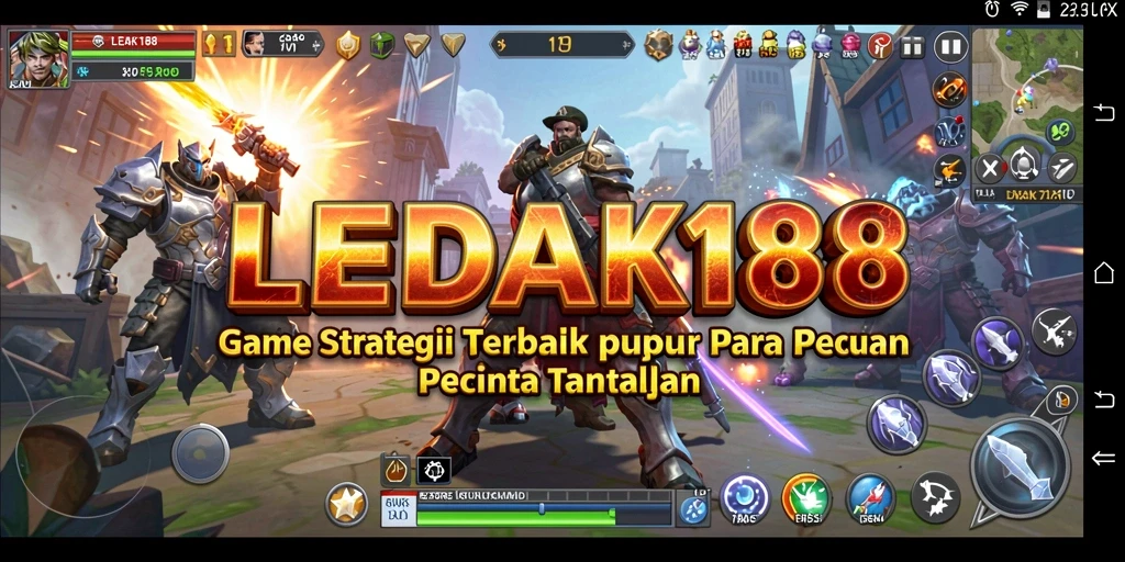 Tangkapan layar LEDAK188 menampilkan gameplay strategi yang menantang dan mendebarkan.