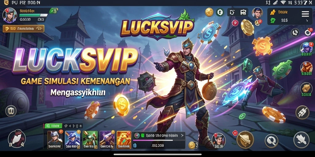 Tampilan gameplay LUCKSVIP yang menarik dan mengasyikkan.