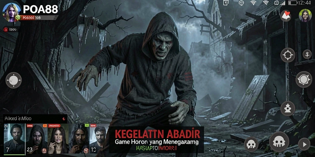 Tampilan gameplay POA88 yang menyeramkan dan penuh ketegangan.