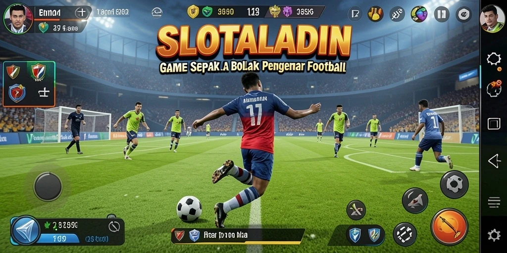 Tampilan gameplay SLOTALADIN yang intens dan mendebarkan.